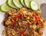 Foto langkah ke 3 dari resep Nasi Goreng Pedas.