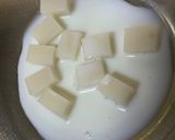 A picture of step 1 of Easy Mochi Chocolate Ice Cream Treats.