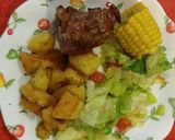 Foto del paso 7 de la receta: Costillitas al horno con guarnición