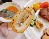 電烤盤/鹽烤透抽，Ｑ彈鮮味，越嚼越香海滋味的食譜步驟3照片