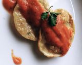 Foto langkah ke 5 dari resep 34. Ravioli Tofu Pasta With Tomato Sauce.