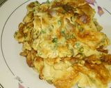 Foto langkah ke 4 dari resep Telur dadar kacang panjang menu paling gampang.