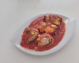 Une image de l'étape 7 de Cannellonis d’aubergines au bacon/ricotta.