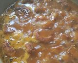 A picture of step 9 of Chena and Raw Banana Kofta curry.