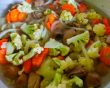 Foto langkah ke 5 dari resep Sapo Tofu Sayuran.