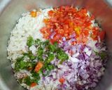 A picture of step 3 of Dadpe pohe.