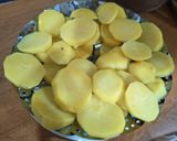 عکس مرحله 1 از دستور گراتن سیب زمینی🥔🥰👌