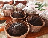 A picture of step 6 of Cup-Style Gateau au Chocolat for Valentine's Day.