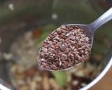 A picture of step 2 of Oats smoothie.