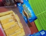 Foto langkah ke 1 dari resep Matcha Cheese cake (Dessert Box).