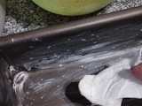Budín de naranja (licor) con chocolate