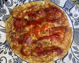 Foto langkah ke 3 dari resep Pizza Mie smoked beef.