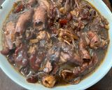 A picture of step 5 of Sprite Adobong Pusit.