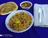 A picture of step 4 of Vegetable Noodles.