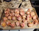 A picture of step 3 of Bacon Wrapped Potatoes.