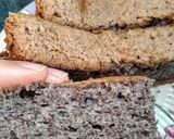 Foto langkah ke 5 dari resep Chiffon Cake Ketan Hitam.