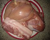 Foto del paso 1 de la receta: Galantina de Pollo y Cerdo
