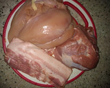 Foto del paso 1 de la receta: Galantina de Pollo y Cerdo