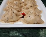 A picture of step 9 of Sabudana minty flavour samosa.