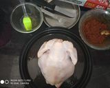 A picture of step 2 of Oven Roasted Spicy Whole Chicken.