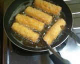 Foto langkah ke 4 dari resep Roti Tawar krispi piscok.