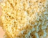 A picture of step 1 of Grandma's Macaroni Salad.