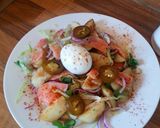 A picture of step 3 of Potato salmon salad.