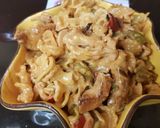 A picture of step 5 of My Chicken Cheesey Gigli.