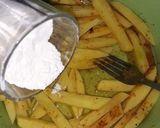 A picture of step 3 of Andy wali fries.