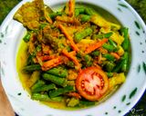 Foto langkah ke 3 dari resep Tumis Buncis Wortel Timun Bumbu Kuning.