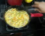 A picture of step 6 of Chicken carbonara penne pasta.