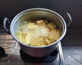 Foto langkah ke 4 dari resep Tahu Tempe Kuning Rebus Enak & Wangi untuk diet.