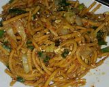 Foto langkah ke 4 dari resep Mie goreng mie lidi.