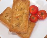 รูปขั้นตอนการทำที่ 4 ของ Vegan Garlic& Black Garlic Bread ขนมปังกระเทียมสด & ดำ เนียมหูเส