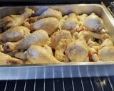 Foto del paso 4 de la receta Muslitos de pollo con champiñones