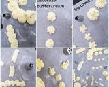 A picture of step 14 of Swiss maringue butter cream frosting for cakes and desserts.