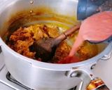 A picture of step 5 of 3 spice Arvi Gosht Recipe.