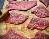 Foto del paso 1 de la receta: Cachopo de cecina con queso La peral