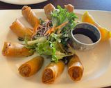 A picture of step 7 of California Farm Aubergine Skin Salmon Rolls.