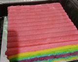 Foto langkah ke 4 dari resep Rainbow Cake.