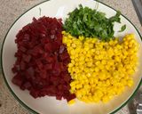 A picture of step 2 of 🫜🌽Beet and Corn Salad 🫜🌽.