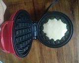 Foto langkah ke 2 dari resep Waffle Topping Raspberry.