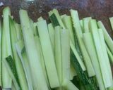 A picture of step 1 of Stir fry vegetables.