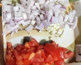A picture of step 1 of Mixed Sprouts Healthy Pulao.