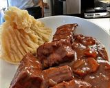 Une image de l'étape 8 de Bœuf Bourguignon à ma façon.