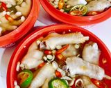 Hình bước làm 3 của món Chân gà sả tắc
