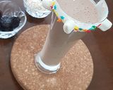 A picture of step 3 of Oats and dates milkshake.