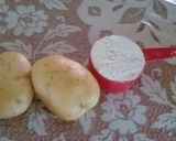 Foto del paso 1 de la receta: Quesadillas con masa de papa 🧀🥔🥔