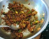 A picture of step 4 of HealthyTasty chatpata suji steam vegetable momos with masala curd for internationa women,s day.