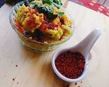 A picture of step 3 of Masala khichu papti ka aata.